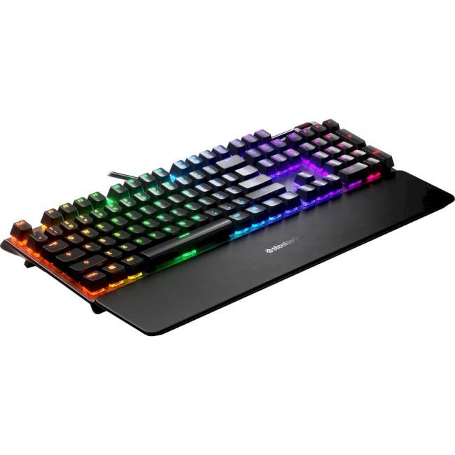 Клавиатура игровая механическая SteelSeries Apex 7 Red Switch USB с RGВ-подсветкой Черный (64636) - фото 4