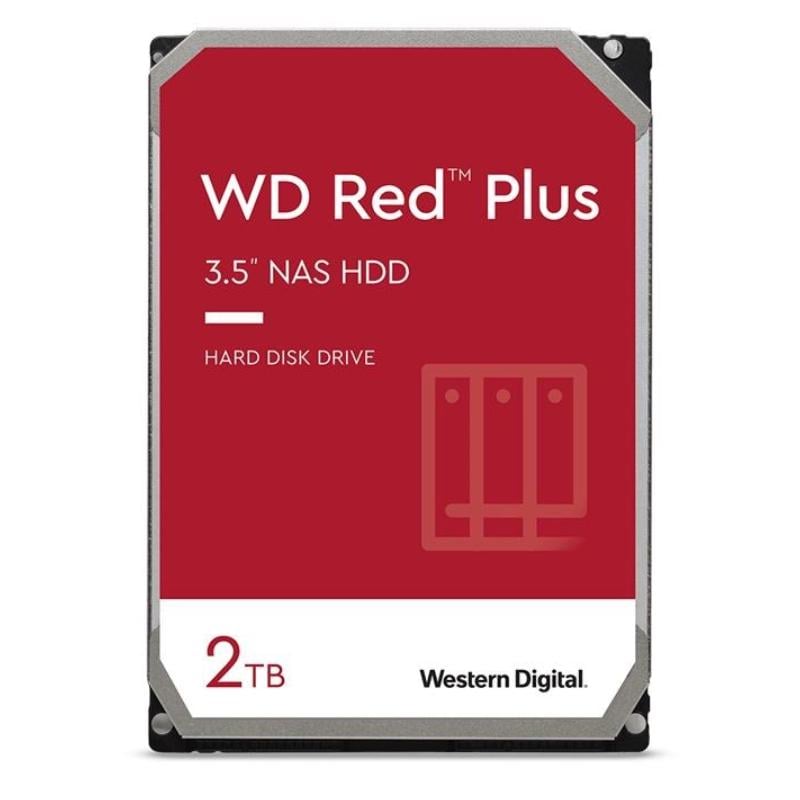 Жорсткий диск WD Red Plus HDD 3,5" SATA 2TB 5400rpm/64MB (WD20EFPX)