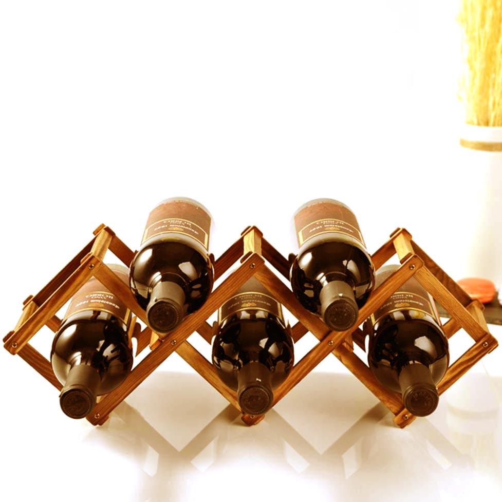 Полка для вина настольная Лилиан 3 Охра (Впс-300804)