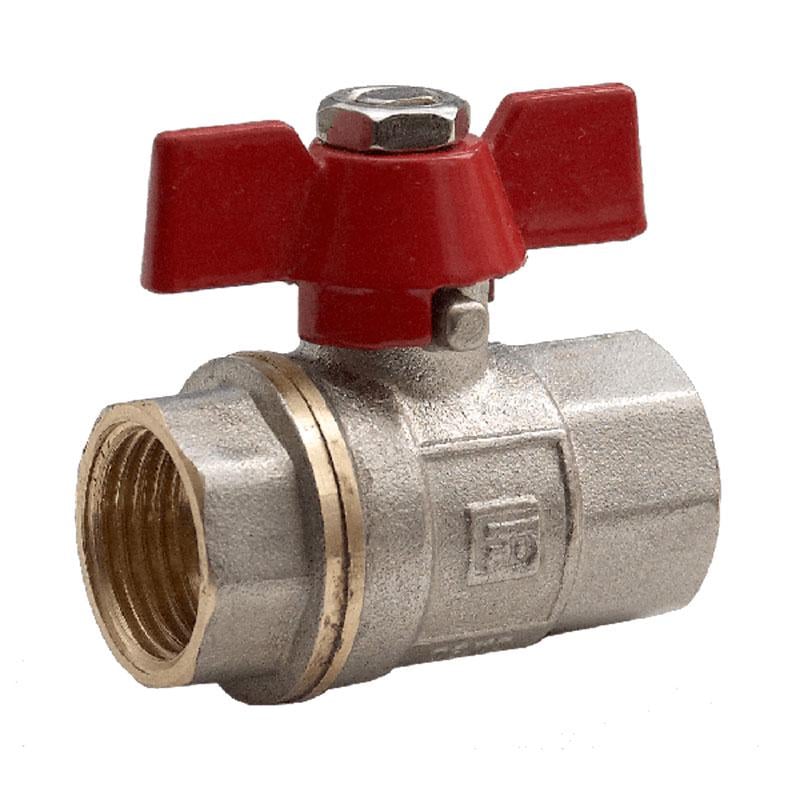 Кран шаровой FADO Classic 3/4" ВВ прямой латунь (KB12)