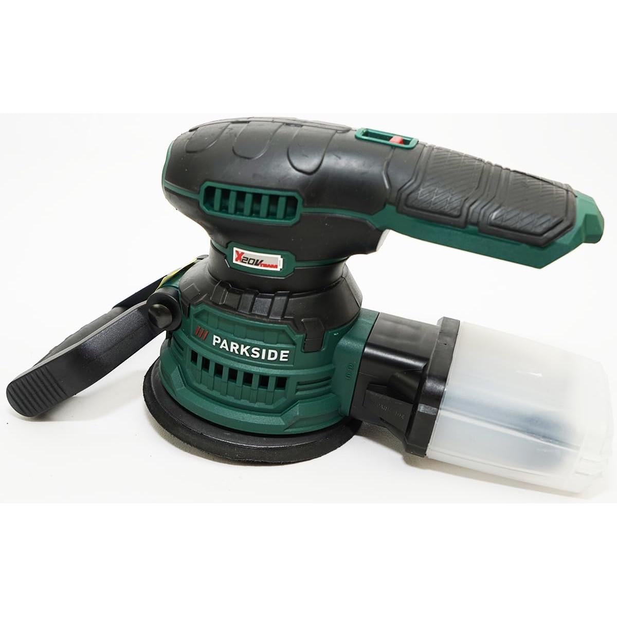 Шлифовальная машина аккумуляторная эксцентриковая PARKSIDE PAEXS 20-Li B2 20 В с листами без АКБ и ЗУ (2906842338)