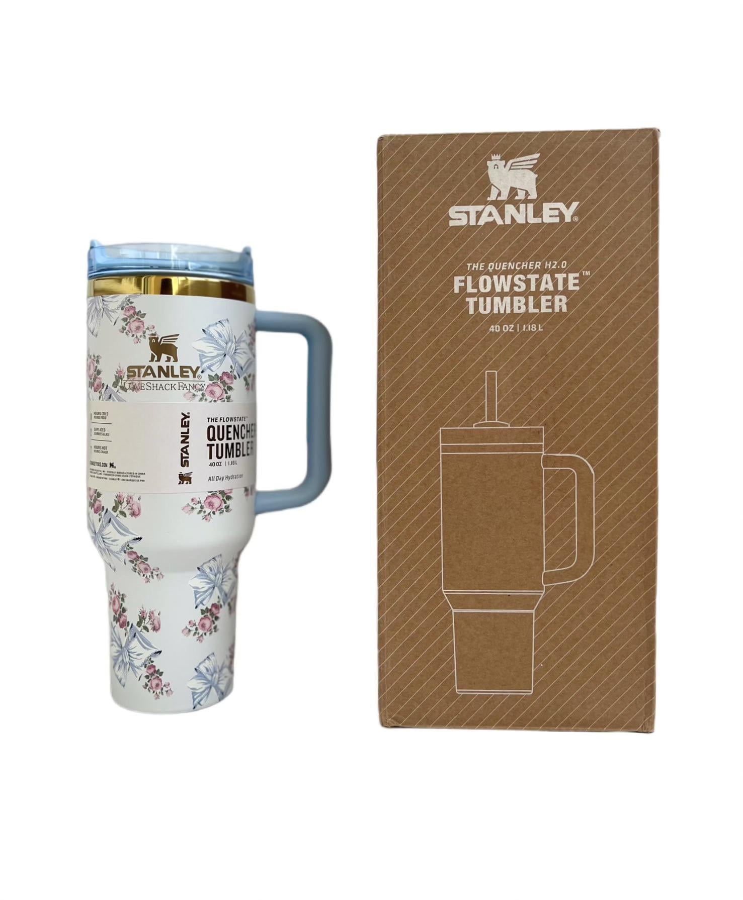 Термокухоль Stanley Love Shack Fancy з бантиками 1180 мл Синій (29094877)