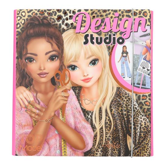 Набір для творчості Top model з шаблонами наклейками та кольоровим папером (30600407)