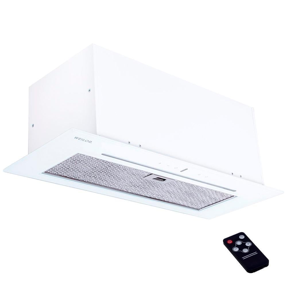 Вытяжка WEILOR PBSR 72651 GLASS WH 1300 LED Strip Белый (5902767905015)