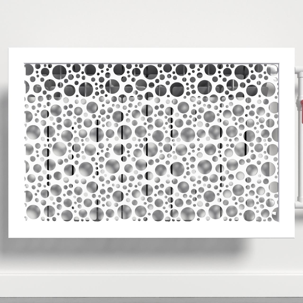 Решетка-экран на батарею SMARTWOOD 300 мм Белый (R20431104)