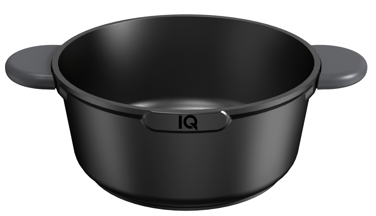 Каструля IQ Be Creative з кришкою антипригарна 1,7 л 18 см (IQ-2047-18) - фото 2