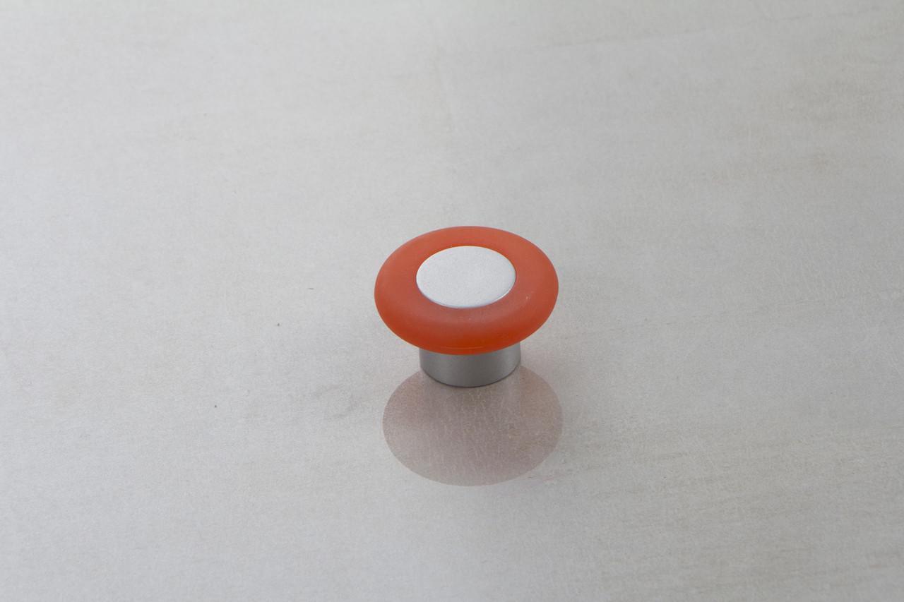 Меблева ручка гумова Poliplast РП-13 KS0024MQ1 SG252 T205 Помаранчевий (15984)