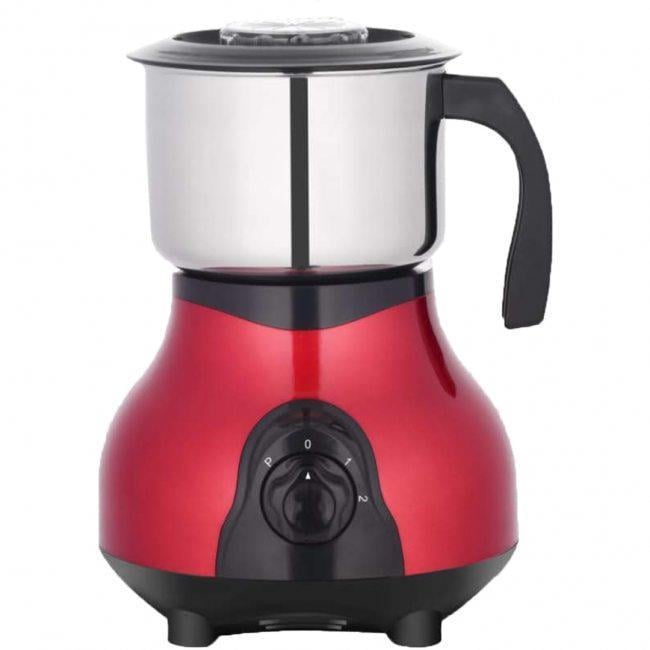 Кавомолка Domotec електрична з нержавіючої сталі 250 г Червона (1118933354) - фото 2 Кавомолка Domotec електрична з нержавіючої сталі 250 г Червона (1118933354) - фото 2