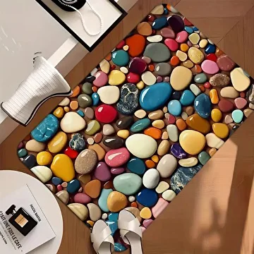 Килимок для ванної кімнати 50х80 см Різнокольоровий (G00161) - фото 9 Килимок для ванної кімнати 50х80 см Різнокольоровий (G00161) - фото 9