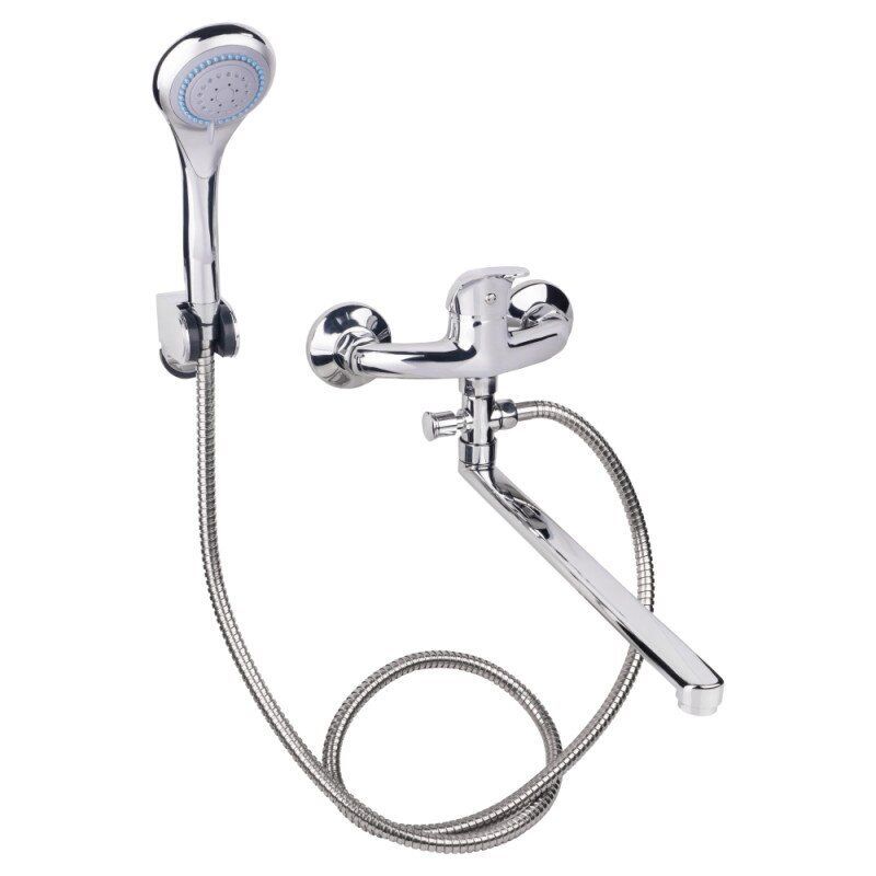 Змішувач для ванни одноважільний Lidz Premiera LIDZCRM6100500 Хром (76318)