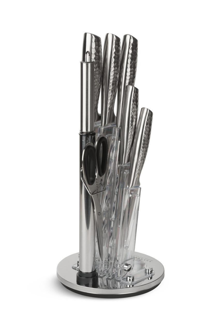 Набор кухонных ножей Edenberg из нержавеющей стали на подставке 8 пр. (EB-972) - фото 3 Набор кухонных ножей Edenberg из нержавеющей стали на подставке 8 пр. (EB-972) - фото 3