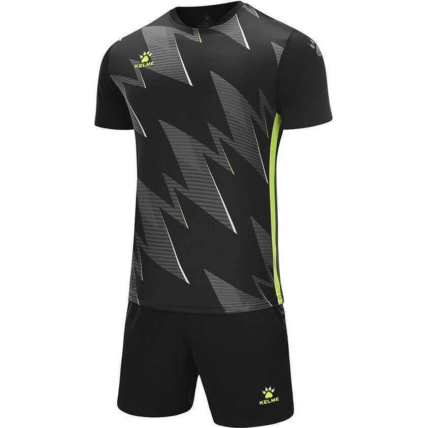Комплект футбольної форми Kelme MADRID 2XL Чорний (8251ZB1004.9000)