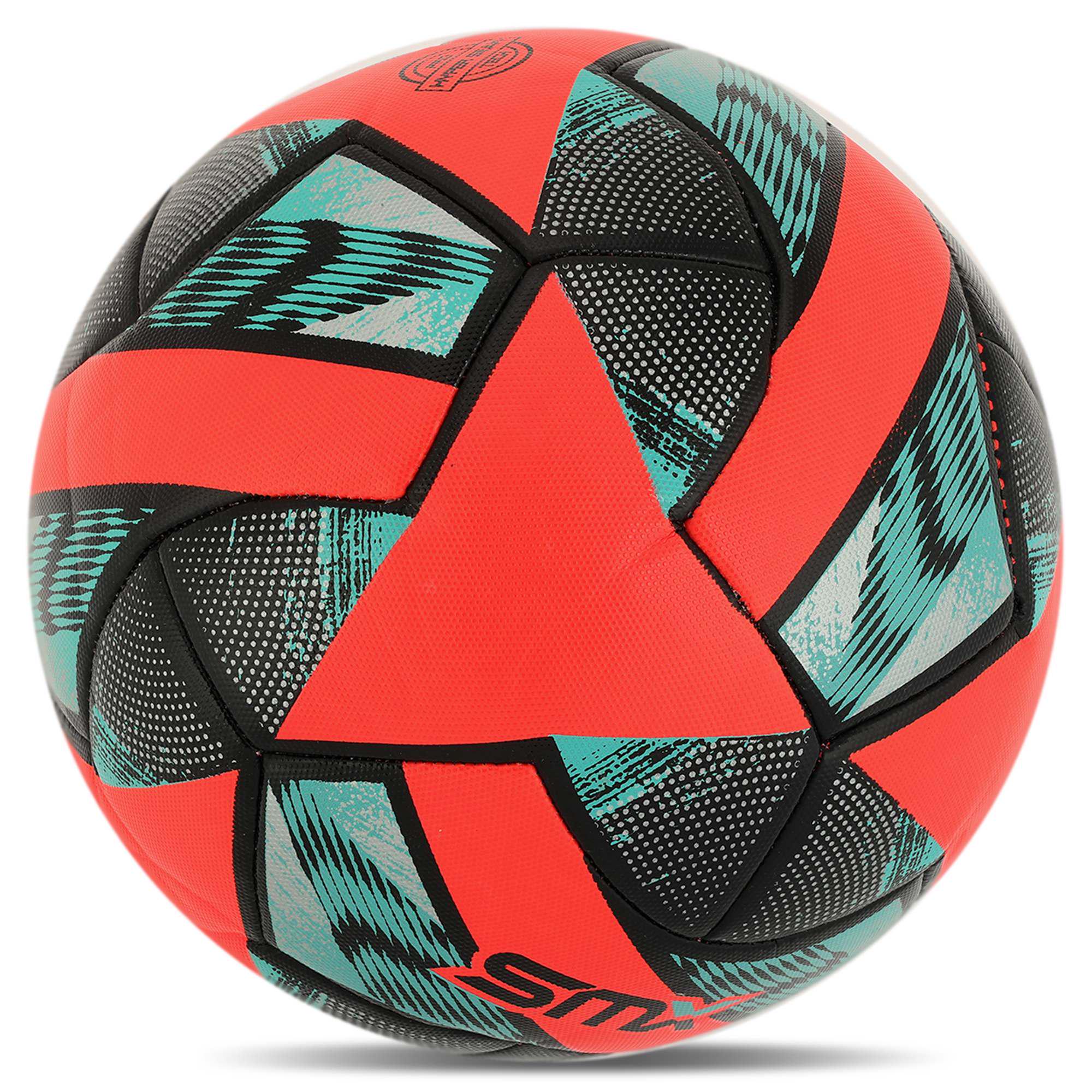Мяч футбольный ламинированный SOCCERMAX HYBRID FB-4126 гибридная сшивка PU №5 Красный-серый (FB-4126_Красный-серый) - фото 3 Мяч футбольный ламинированный SOCCERMAX HYBRID FB-4126 гибридная сшивка PU №5 Красный-серый (FB-4126_Красный-серый) - фото 3