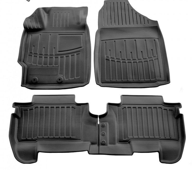 Коврики Stingray 3D Stingray для Toyota Yaris 2006-2011 гг. полиуретан Черный