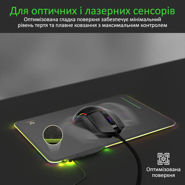 Игровая поверхность Vertux FluxPad Black - фото 2