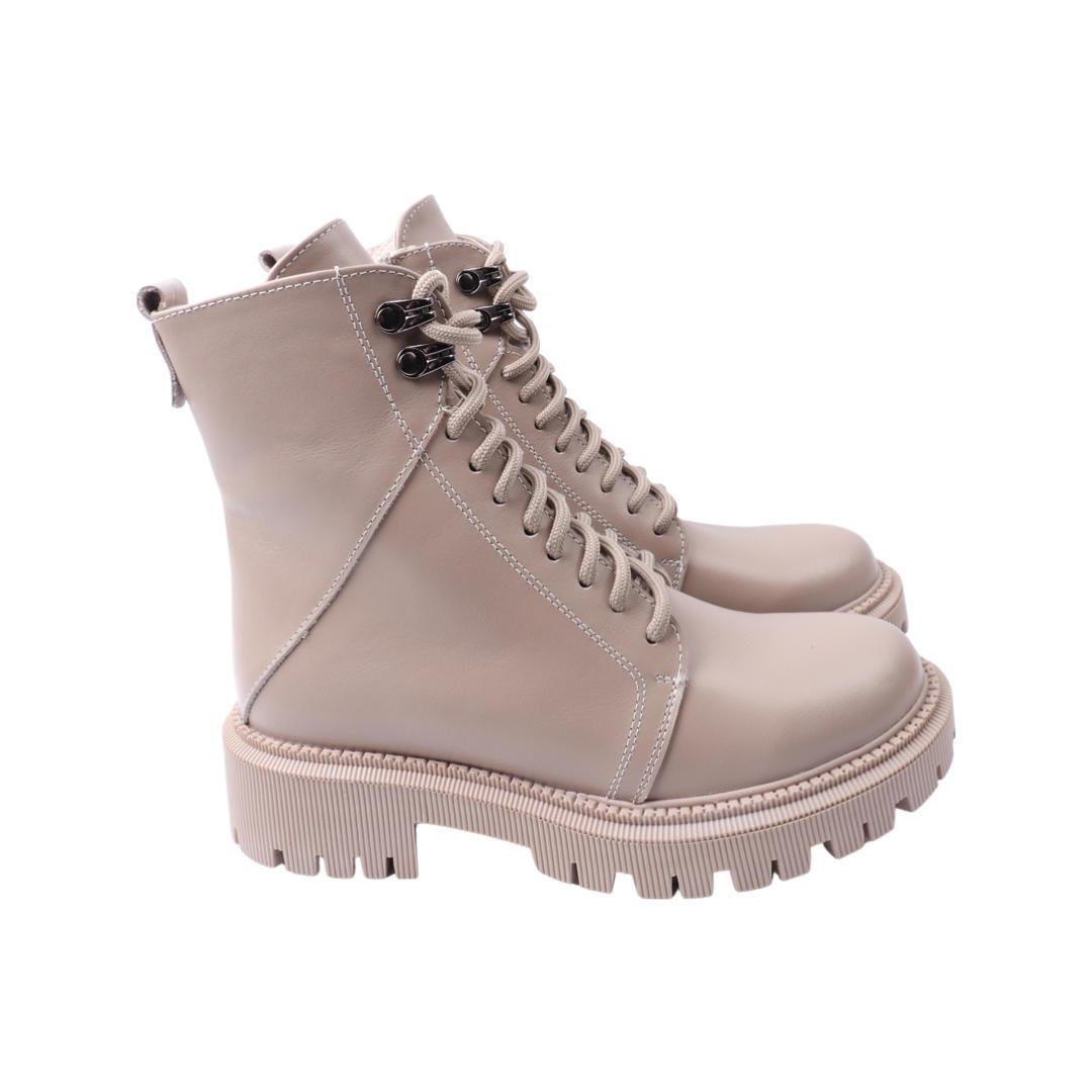 Ботинки женские R&Y из кожи р. 41 Капучино (46-22/23ZHC)