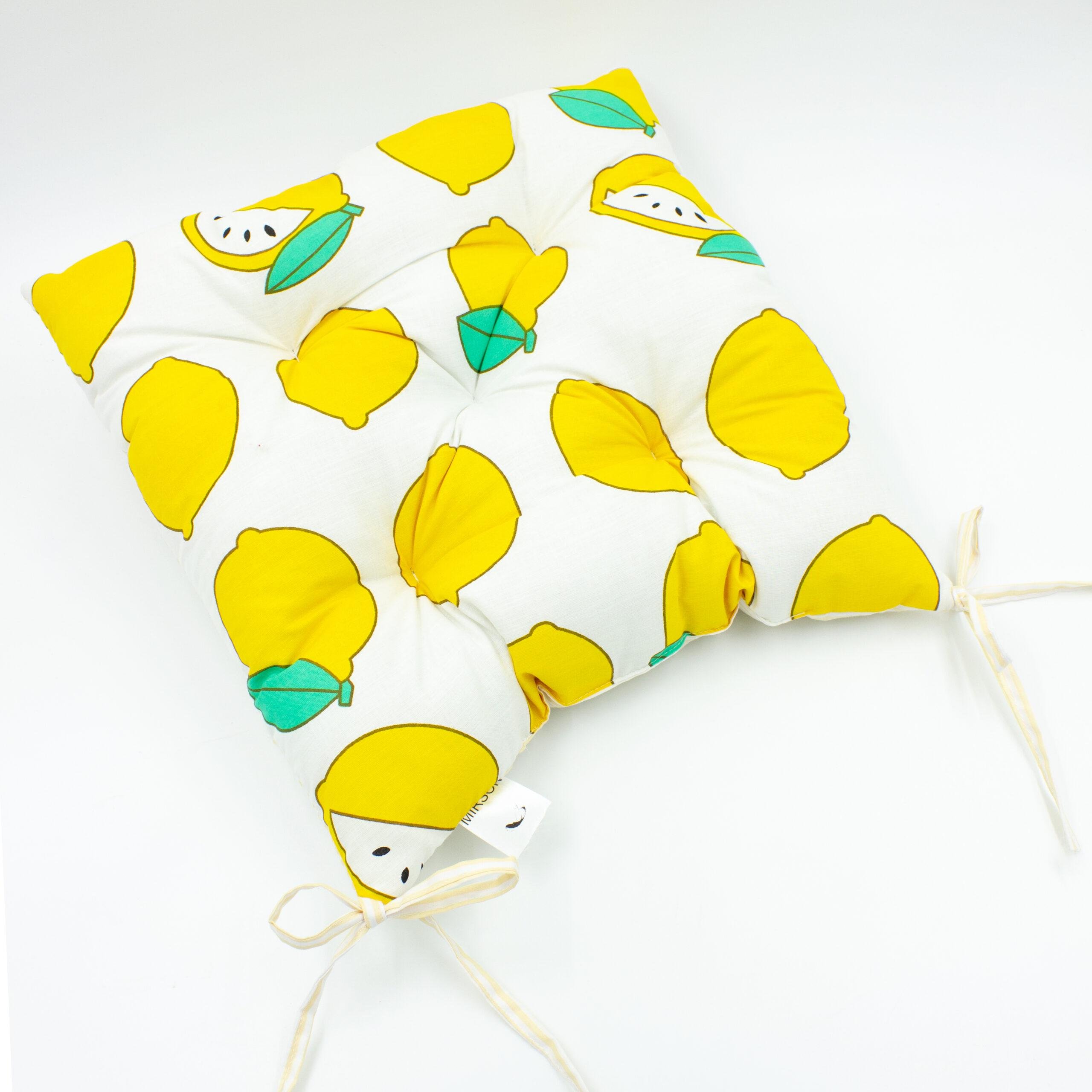 Подушка для стула MirSon 17-0531 Striped Lemon 40х40 см (2200006185451)