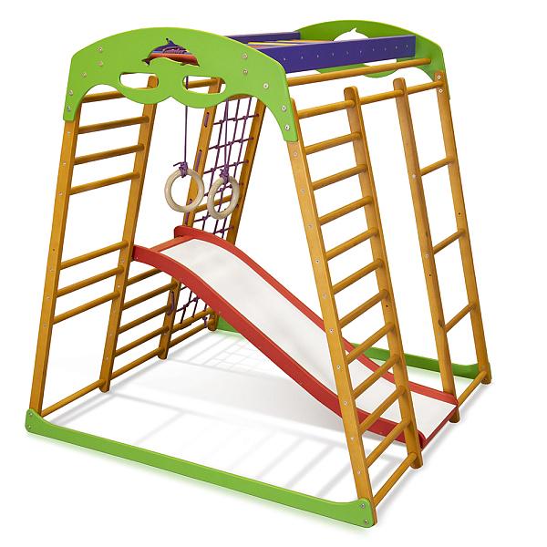 Дитячий спортивний комплекс для квартири Карамелька Plus 1 (ASportBaby129) Дитячий спортивний комплекс для квартири Карамелька Plus 1 (ASportBaby129)