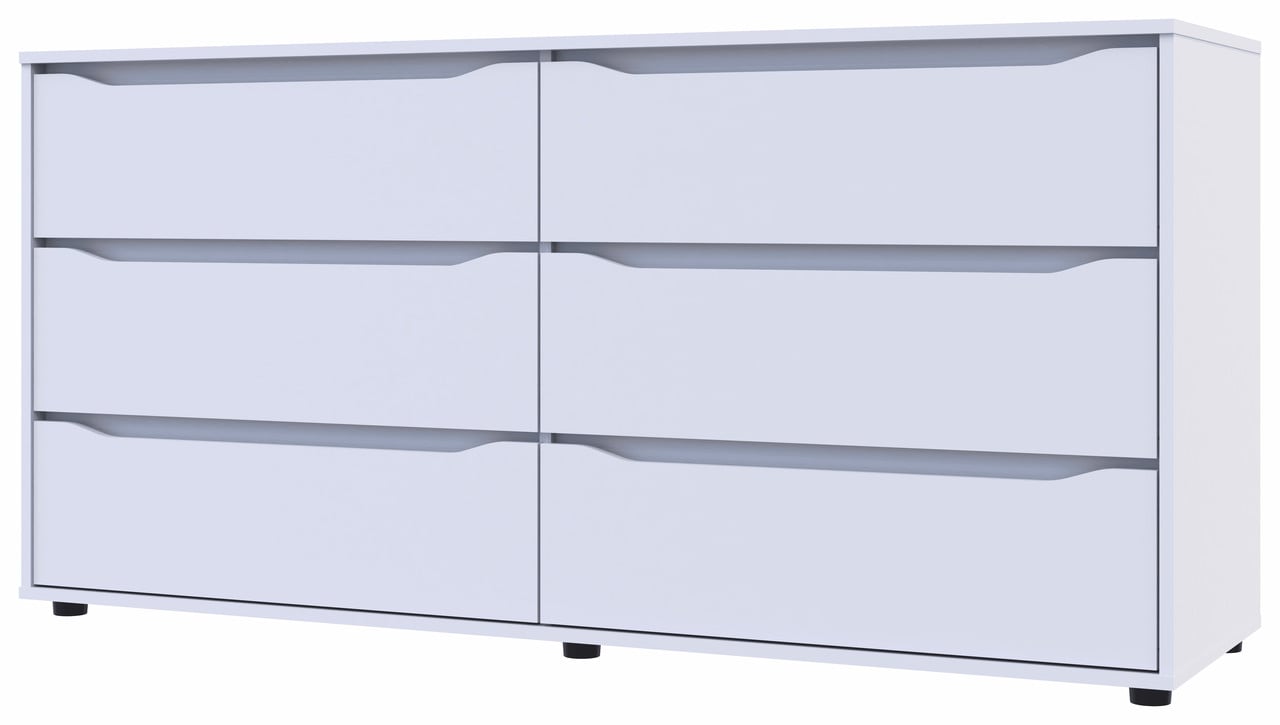 Комод Doros Глобус 160х48х78 см Белый (44900224)