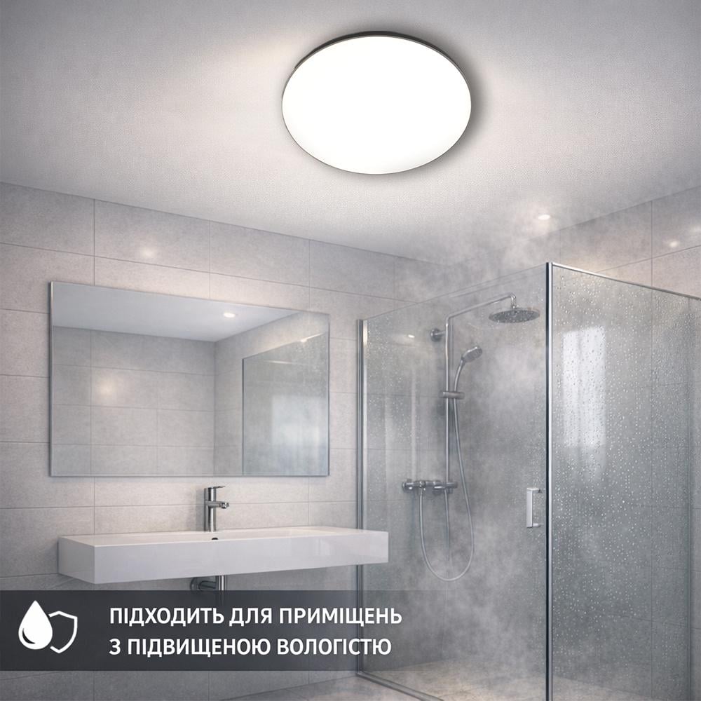 Люстра світлодіодна ESLLSE MOON R 50 Вт Білий (10408) - фото 5