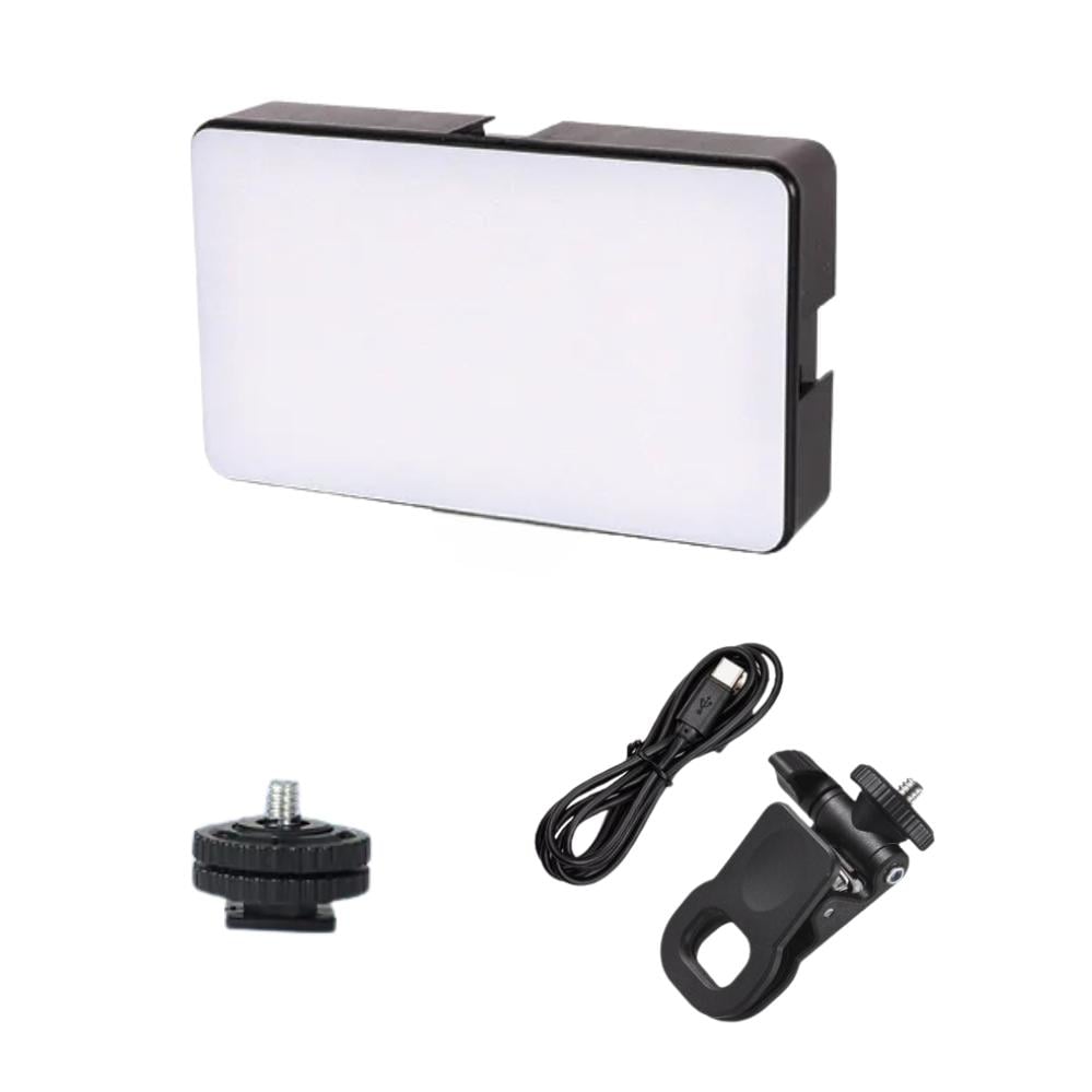 Відеосвітло накамерне акумуляторне RGB AY-96JSSR з прищіпкою (120.1882)