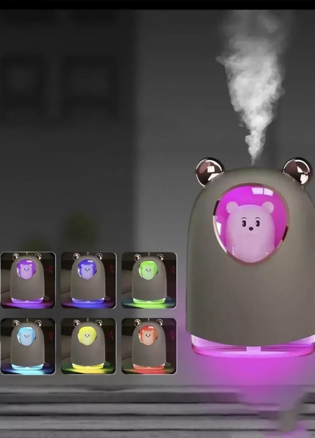 Увлажнитель воздуха Humidifier Мышка USB до 12 м2 ночник/аромадифузор с подсветкой Розовый (51414241) - фото 5