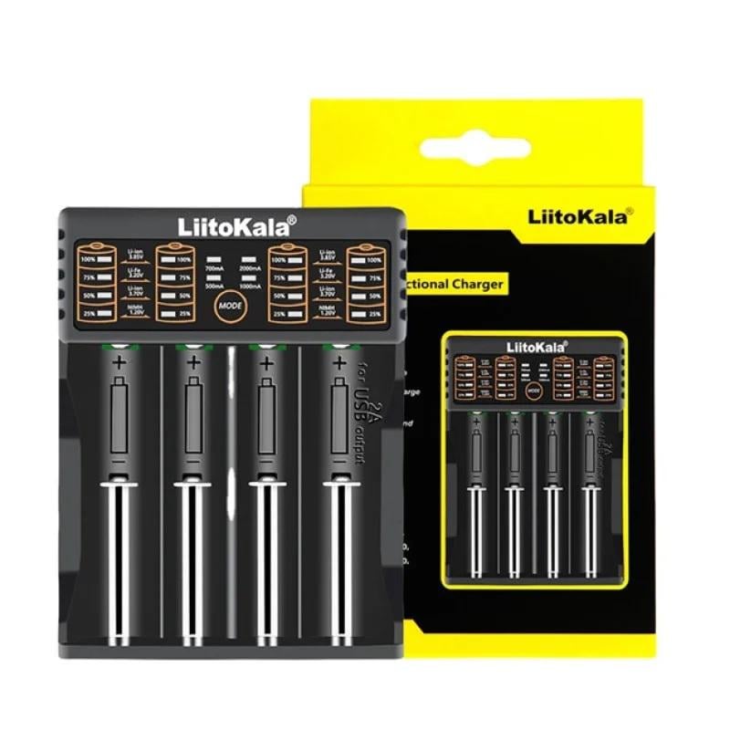Зарядное устройство для аккумуляторов Liitokala Lii-402 18650 АА/ААА