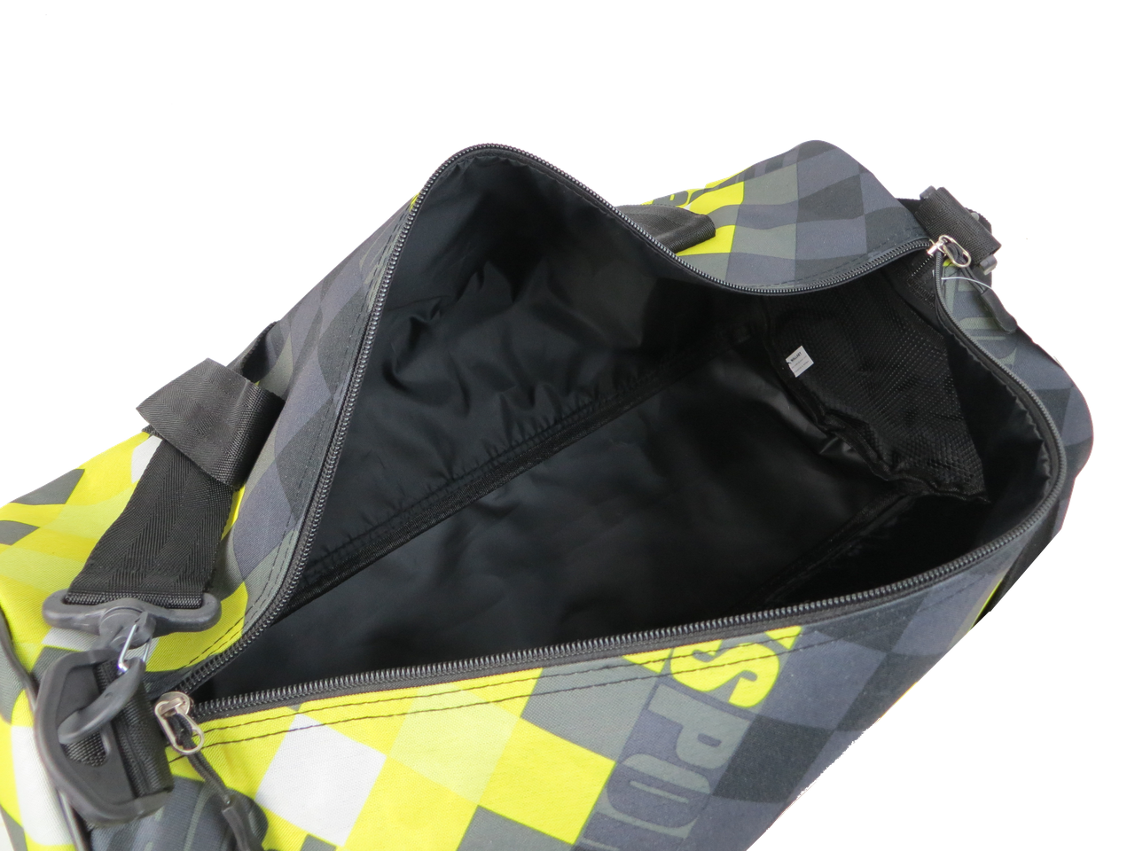 Сумка спортивная для тренировок Wallaby 28 л Салатовый с черным - фото 9