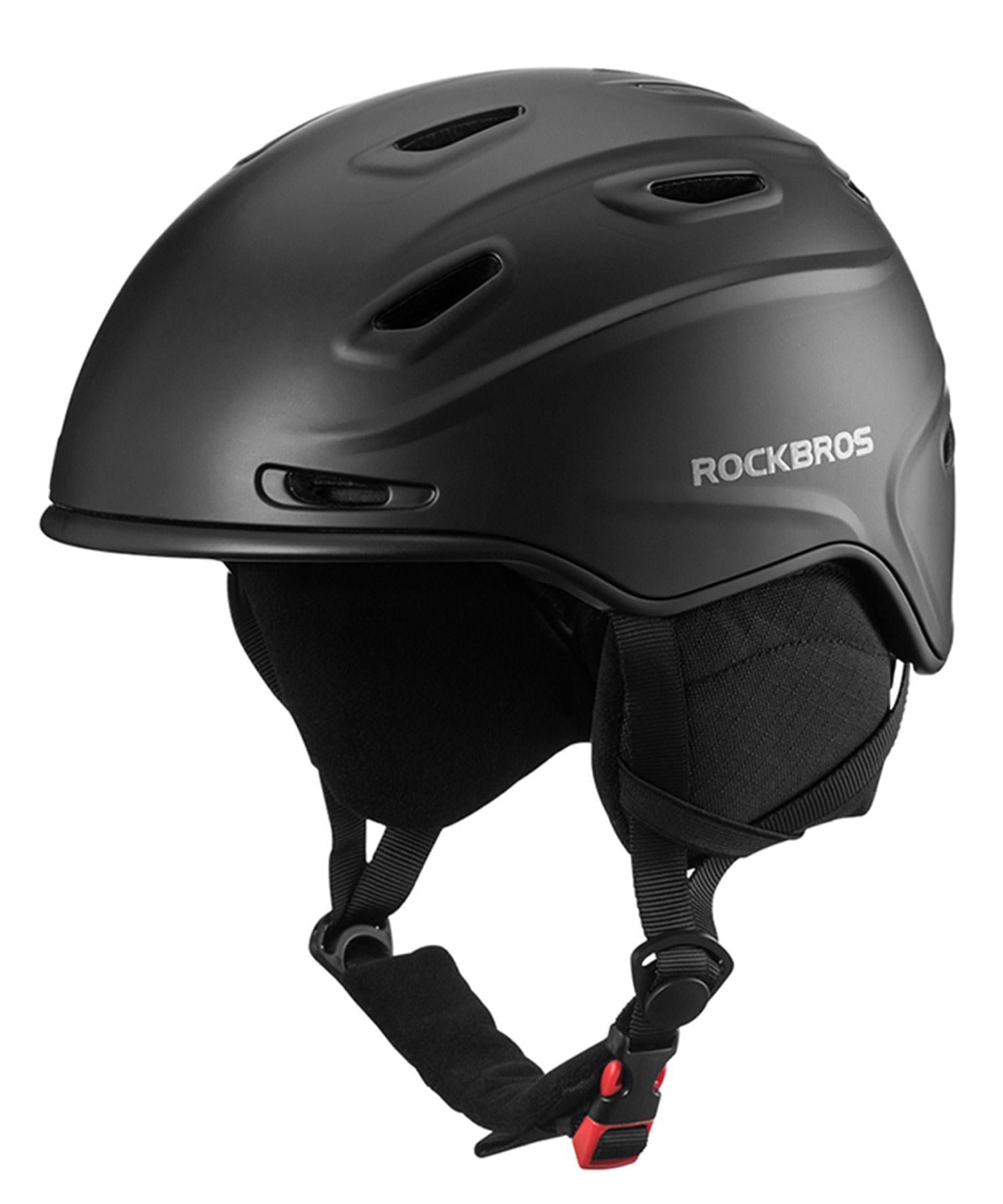 Горнолыжный шлем ROCKBROS HK04 L 58-61 см In-Mold Черный (RB-HK04-5067)