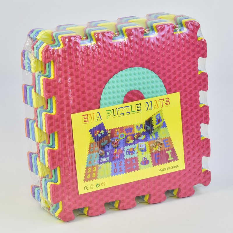 Коврик пазл EVA Цифры 36610 массажный