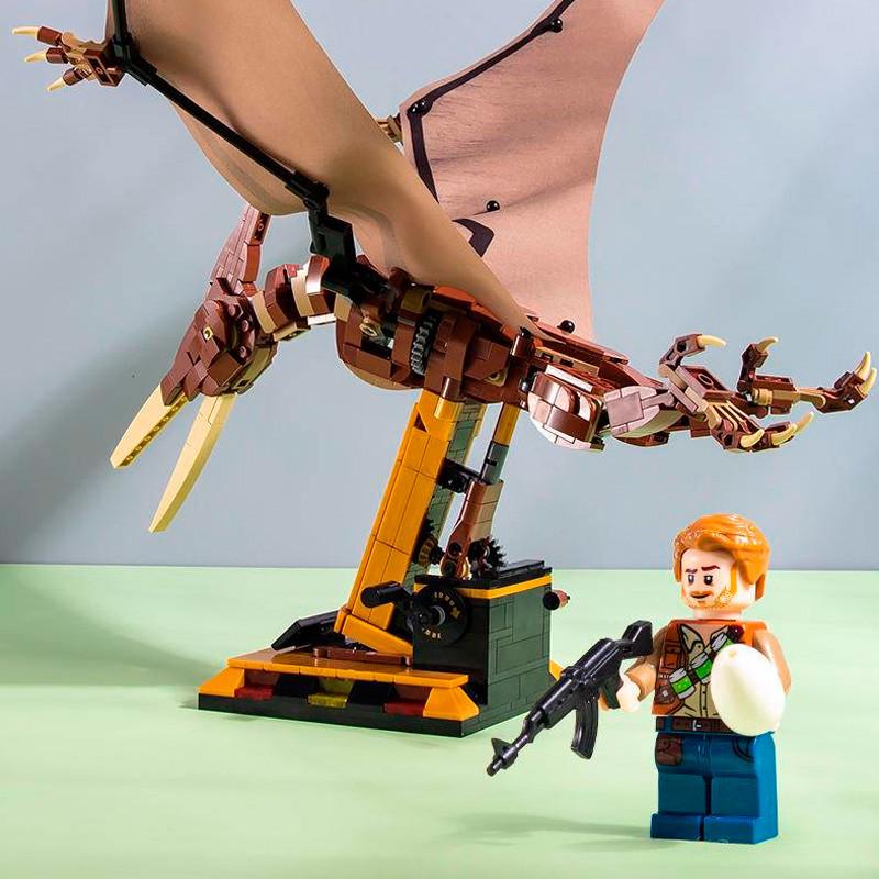 Конструктор дитячий MJI Птеродактиль механічний 769 дет. (22792500) - фото 6 Конструктор дитячий MJI Птеродактиль механічний 769 дет. (22792500) - фото 6