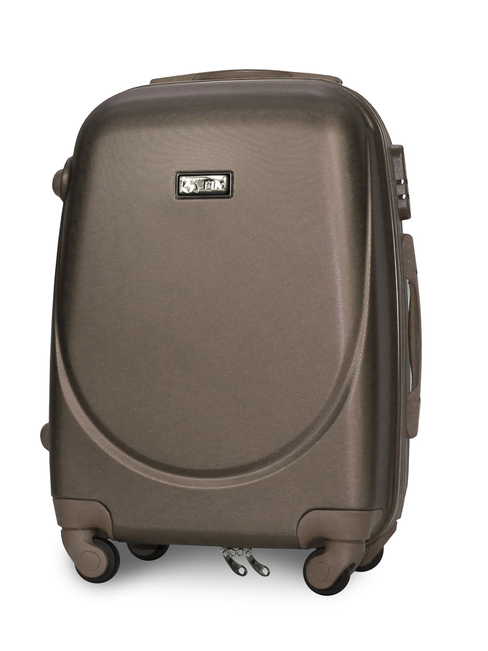 Чемодан ручная кладь Fly К310 малый на 4 колесах 55х37х23 см Шампань