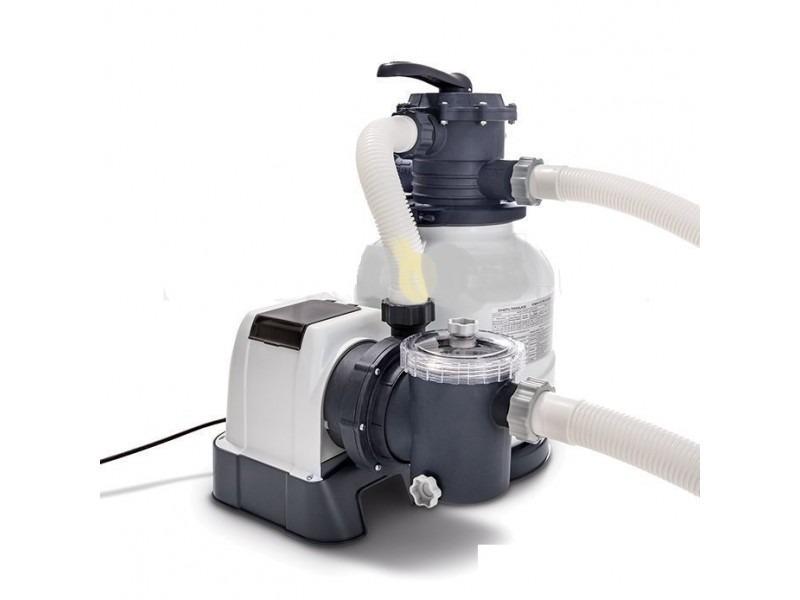 Пісочний фільтр-насос-хлоргенератор Intex 26680 QX2600 8000 л/год. 11 г/год. для басейнів до 56800 л (18165716) - фото 4 Пісочний фільтр-насос-хлоргенератор Intex 26680 QX2600 8000 л/год. 11 г/год. для басейнів до 56800 л (18165716) - фото 4