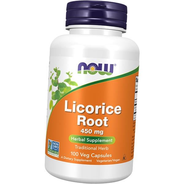 Корень лакрицы Now Foods Licorice Root 100 вег. капс. (71128014)