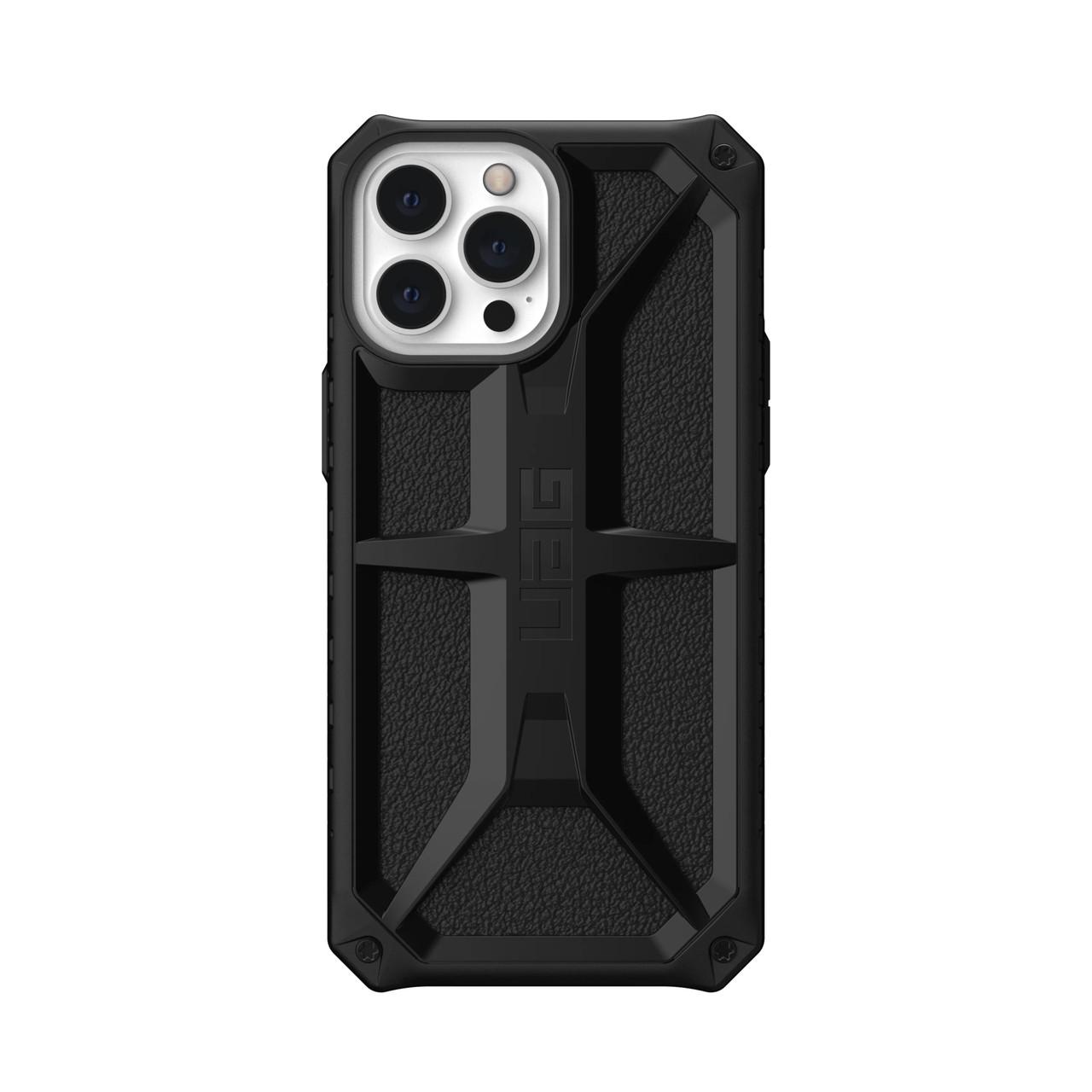 Протиударний чохол-накладка UAG Monarch Case for iPhone 12 Pro Max, Black - фото 3