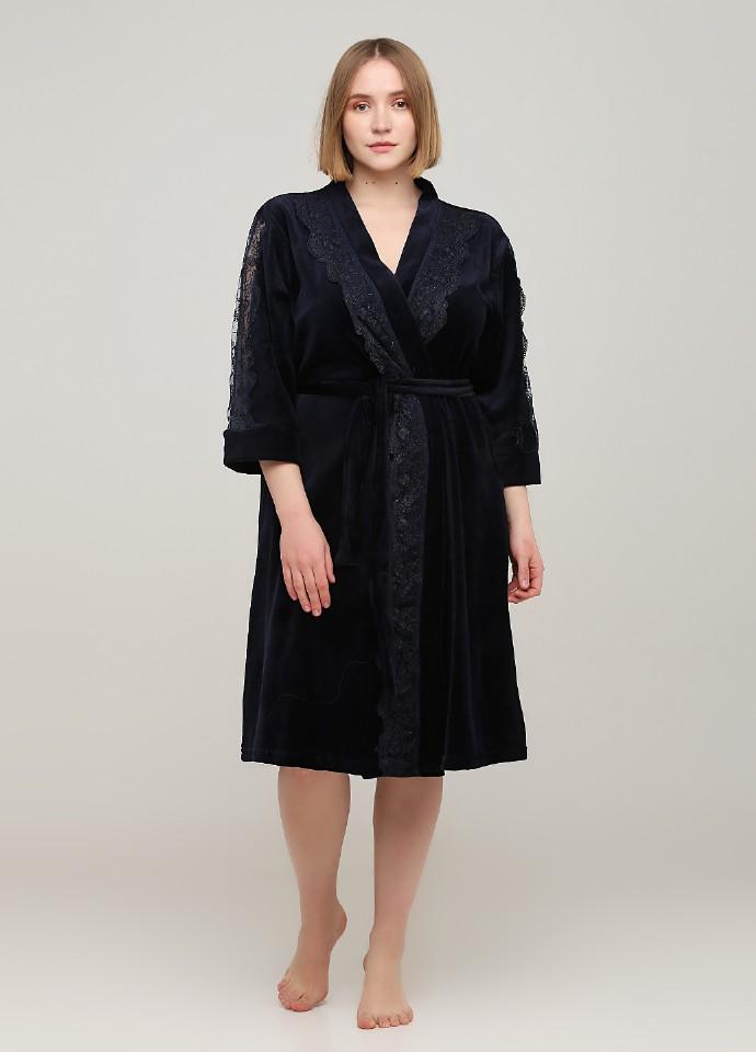 Халат Romeo Life 4XL Синий (3599-03)