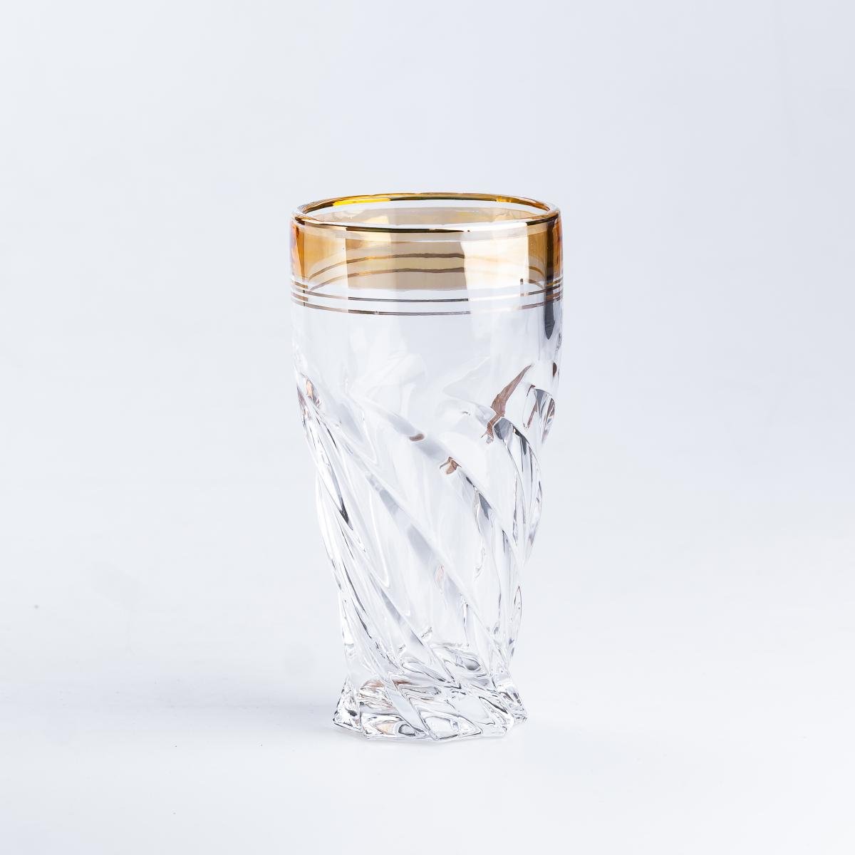 Набор стаканов Vermont фигурные высокие 6х250 мл Желтый (HP568) - фото 2 Набор стаканов Vermont фигурные высокие 6х250 мл Желтый (HP568) - фото 2