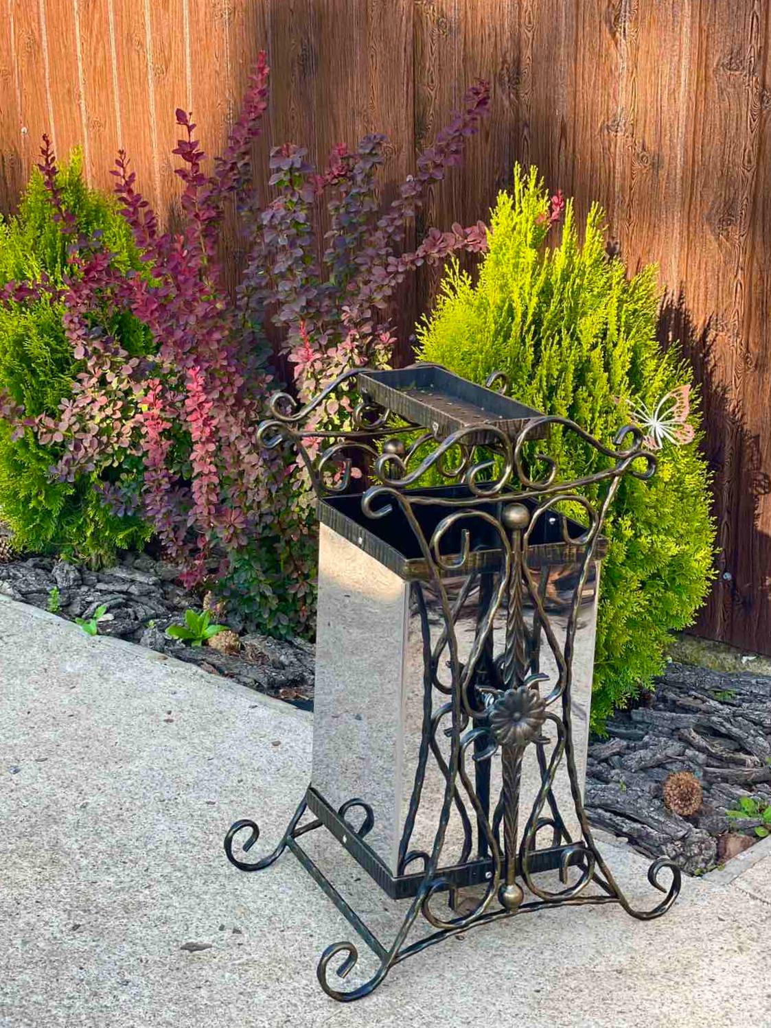 Урна со съемной пепельницей и ведром из нержавеющей стали (Vi_28) - фото 3 Урна со съемной пепельницей и ведром из нержавеющей стали (Vi_28) - фото 3