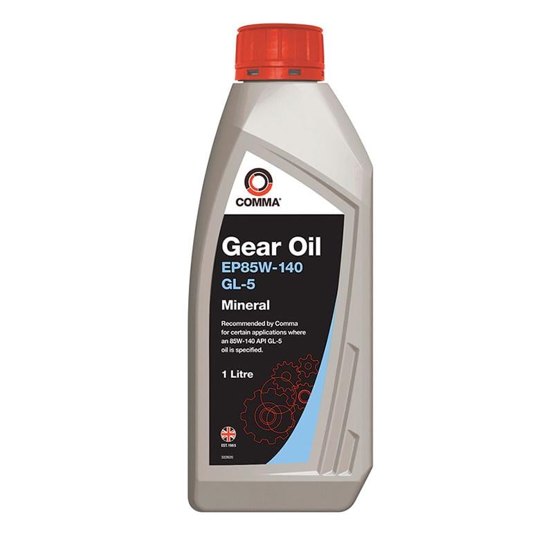 Трансмісійне мастило COMMA EP85W-140 GEAR OIL 1 л (HMG1L)