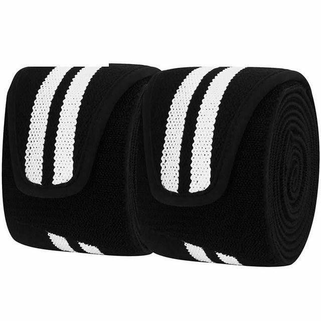 Бинти на коліна RDX K2 GYM Knee Wrap Black (WAH-K2B) - фото 3