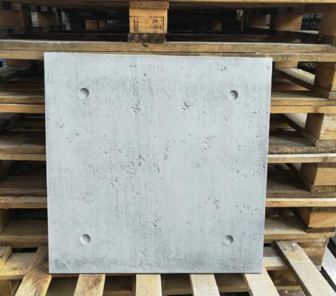 3D-панель гіпсова декоративна Стандарт під бетон 600х600x15 мм Сірий (30775363) - фото 2 3D-панель гіпсова декоративна Стандарт під бетон 600х600x15 мм Сірий (30775363) - фото 2