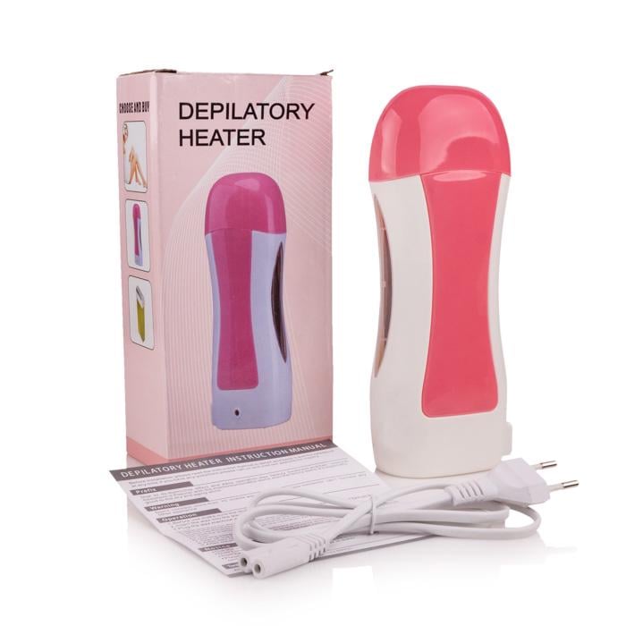 Воскоплав кассетный Depilatory Heater 40W Розовый - фото 3