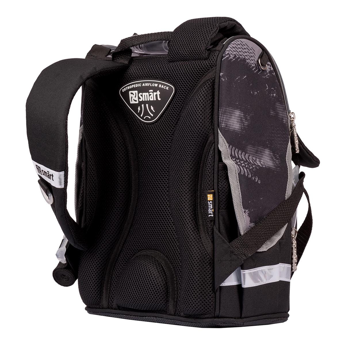 Рюкзак шкільний каркасний Smart PG-11 Be winner Чорний (557277) - фото 3 Рюкзак шкільний каркасний Smart PG-11 Be winner Чорний (557277) - фото 3