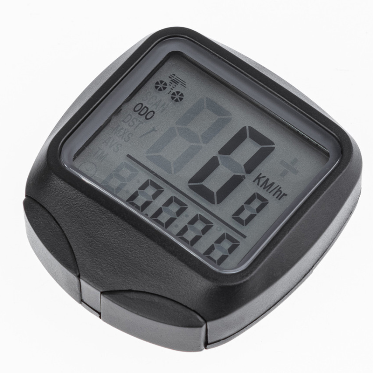 Велокомп'ютер OnRide Atom 15 провідний 15 функцій Чорний