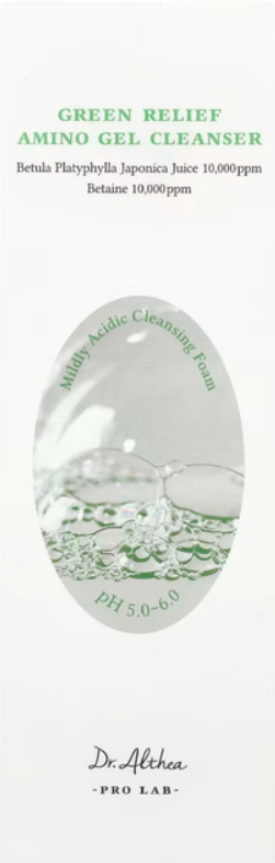 Пенка для умывания Dr. Althea Pro Lab Green Relief Amino Gel Cleanser очищающая гелевая с аминокислотами 100 мл