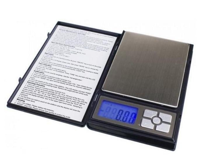 Ваги електронні у вигляді записника ювелірна серія Notebook Series від 0,01 до 500г (2104618655)