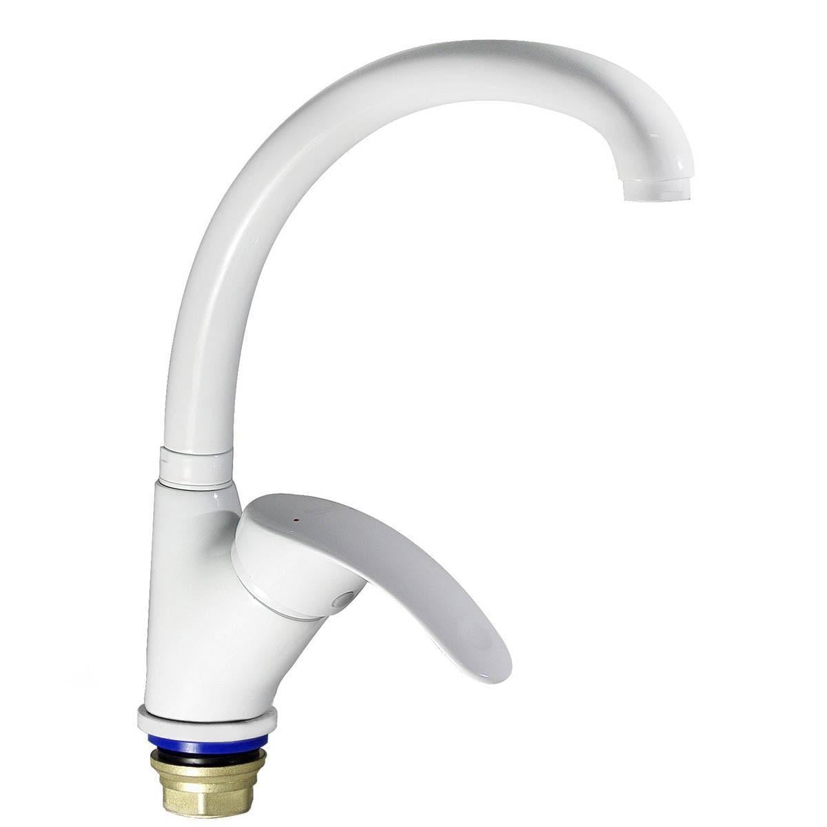 Смеситель для кухни Haiba Mars HB0275 White (31522198)