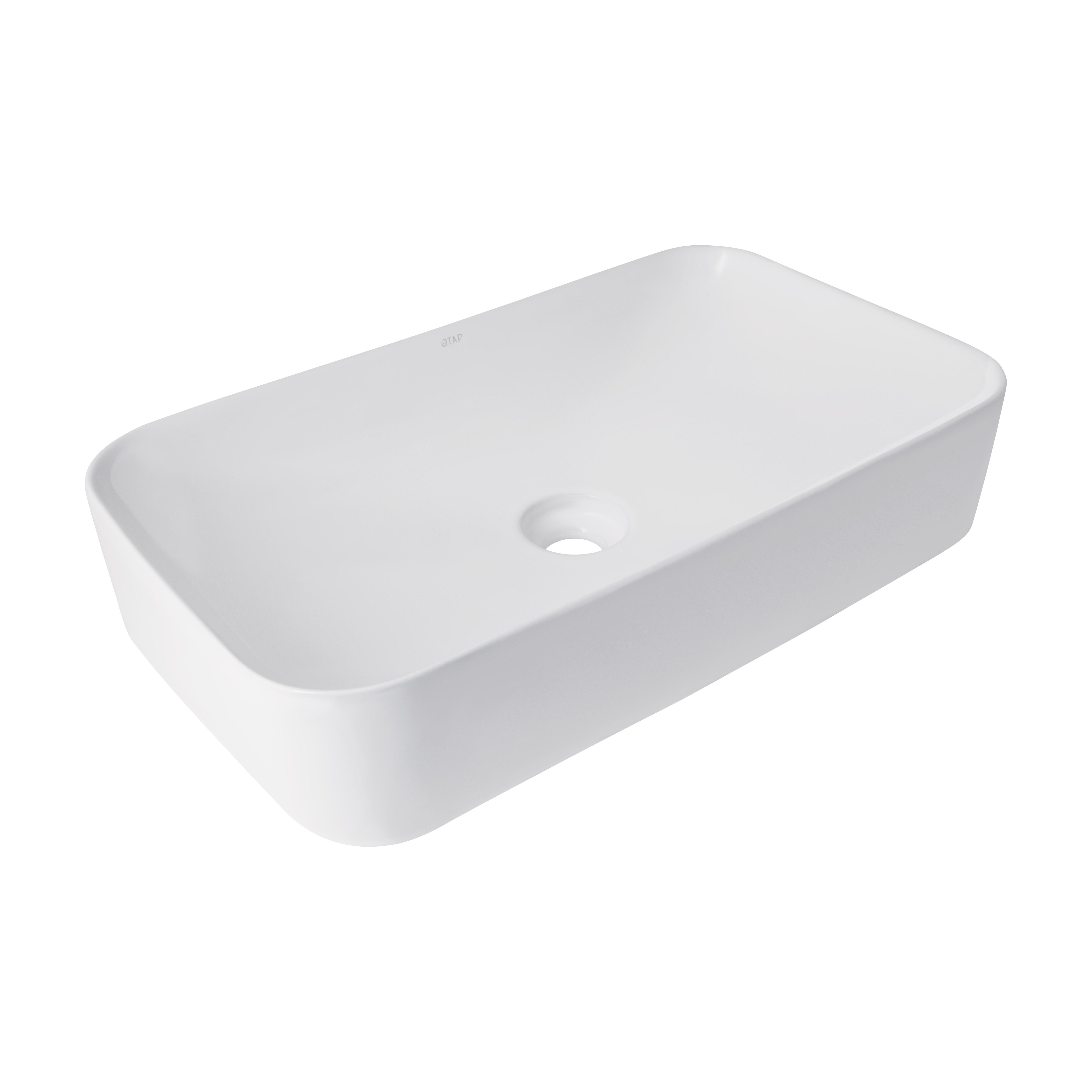 Раковина-чаша Qtap Tern 610x350x135 мм White (QT17118140W)