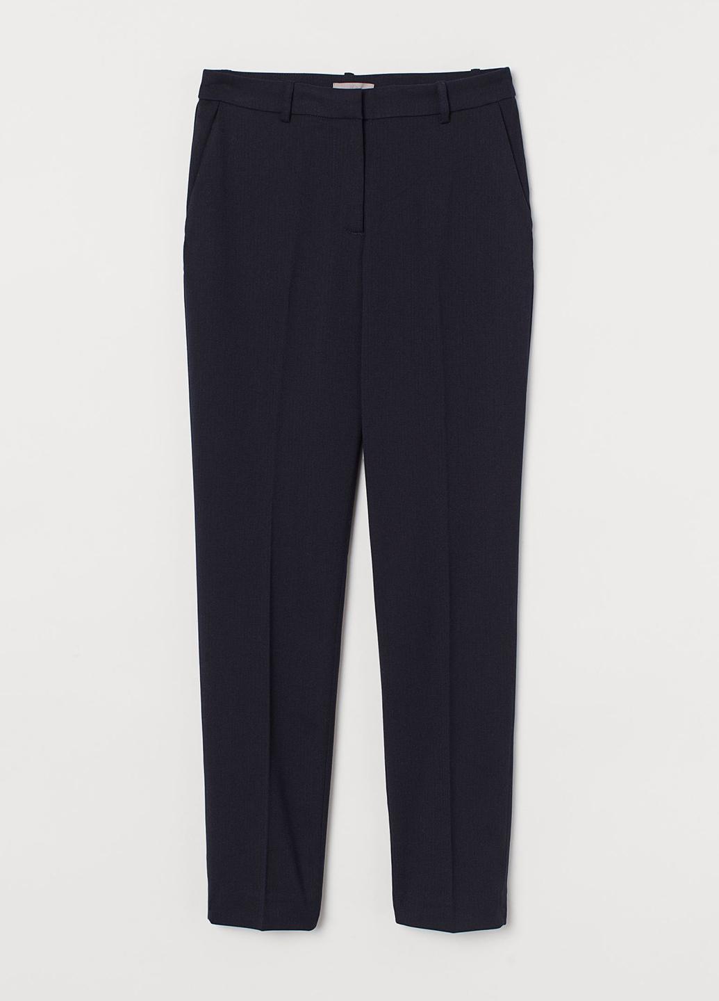 Костюмные брюки H&M р. 40 Темно-синий (903207002b50)