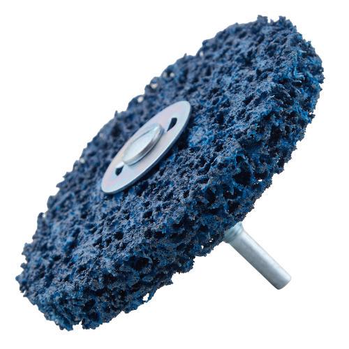 Круг зачистной Alloid Коралл с держателем для дрели 100 мм Синий (00000061443) - фото 6 Круг зачистной Alloid Коралл с держателем для дрели 100 мм Синий (00000061443) - фото 6